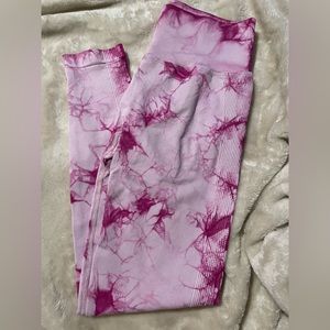 amazon tie dye scrunch leggings
